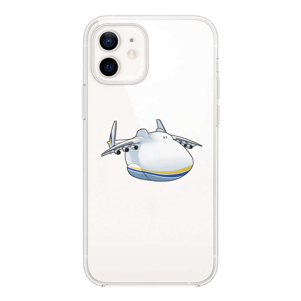 Antonov 225 (3) Designed Transparent Silicone iPhone Cases