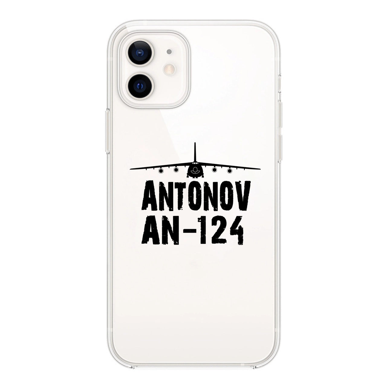 Antonov AN-124 & Plane Designed Transparent Silicone iPhone Cases