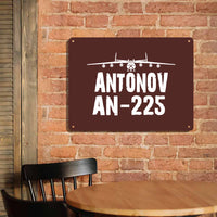 Thumbnail for Antonov AN-225 & Plane Printed Metal Sign