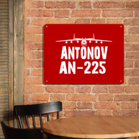 Thumbnail for Antonov AN-225 & Plane Printed Metal Sign