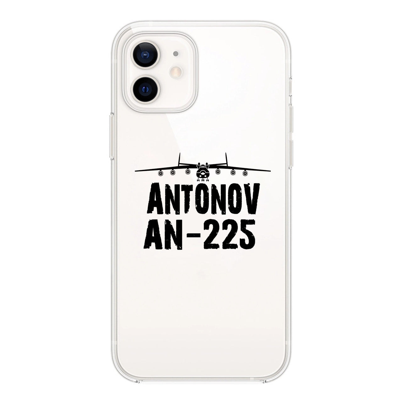 Antonov AN-225 & Plane Designed Transparent Silicone iPhone Cases