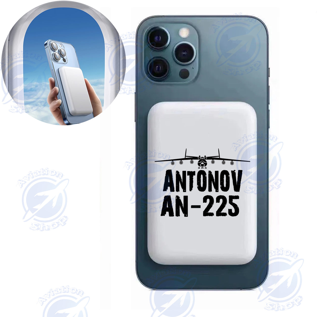 Antonov AN-225 & Plane Designed MagSafe PowerBanks