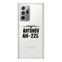 Thumbnail for Antonov AN-225 & Plane Designed Transparent Silicone Samsung S & Note Cases
