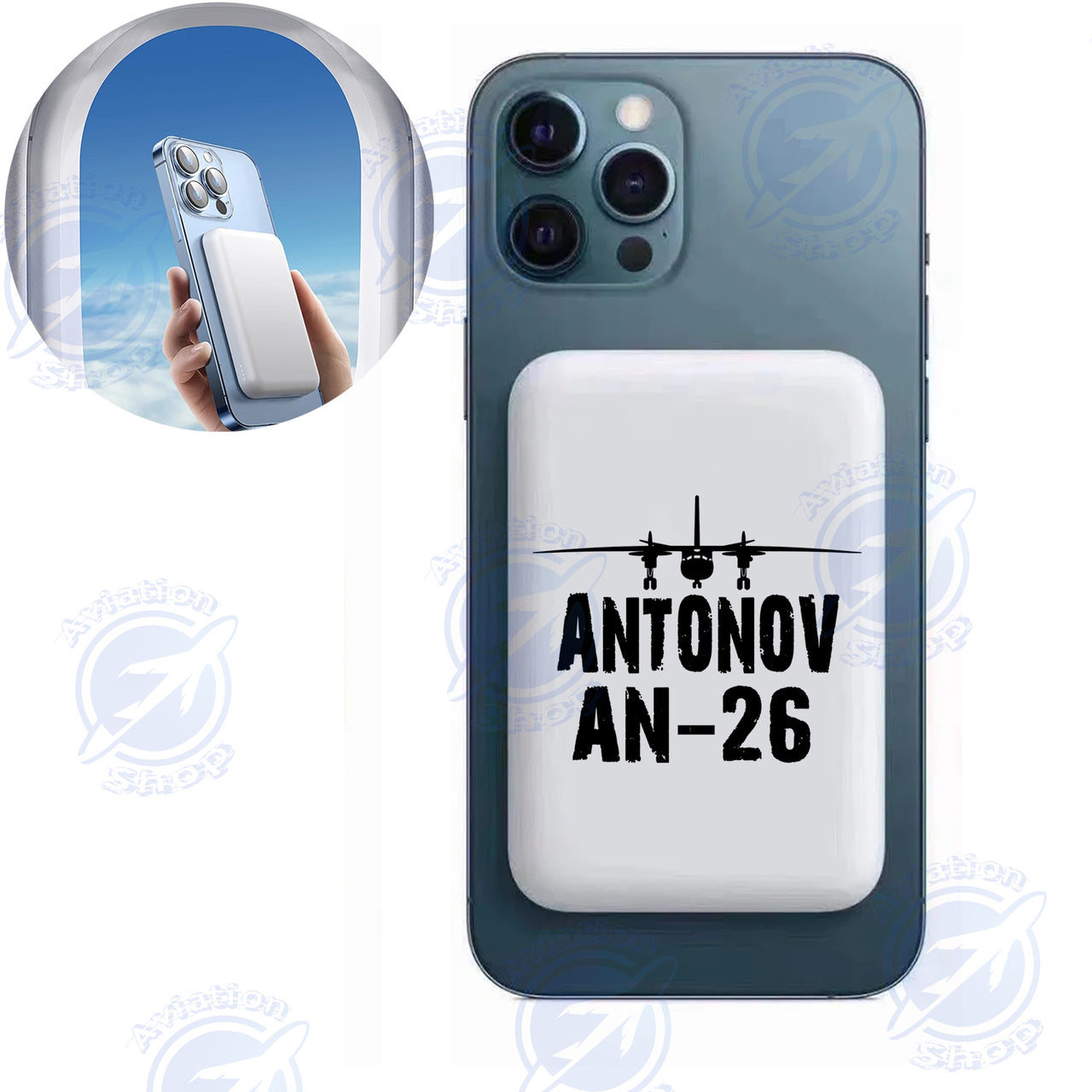 Antonov AN-26 & Plane Designed MagSafe PowerBanks