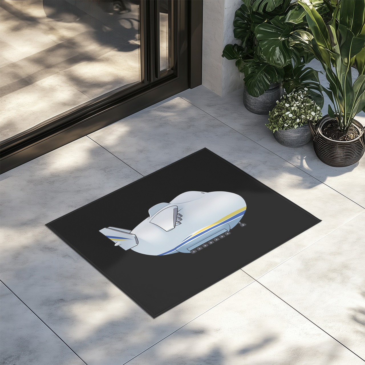 Antonov 225 Side Profile Designed Door Mats