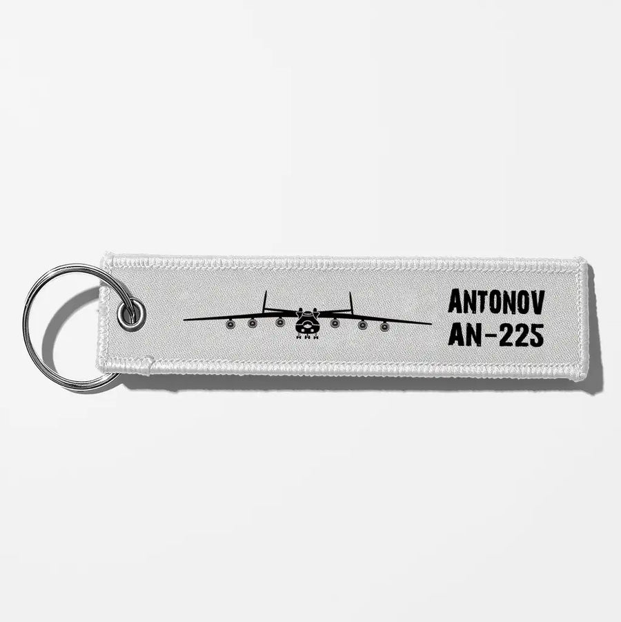 Antonov AN-225 & Plane Aviator Key Chains - White