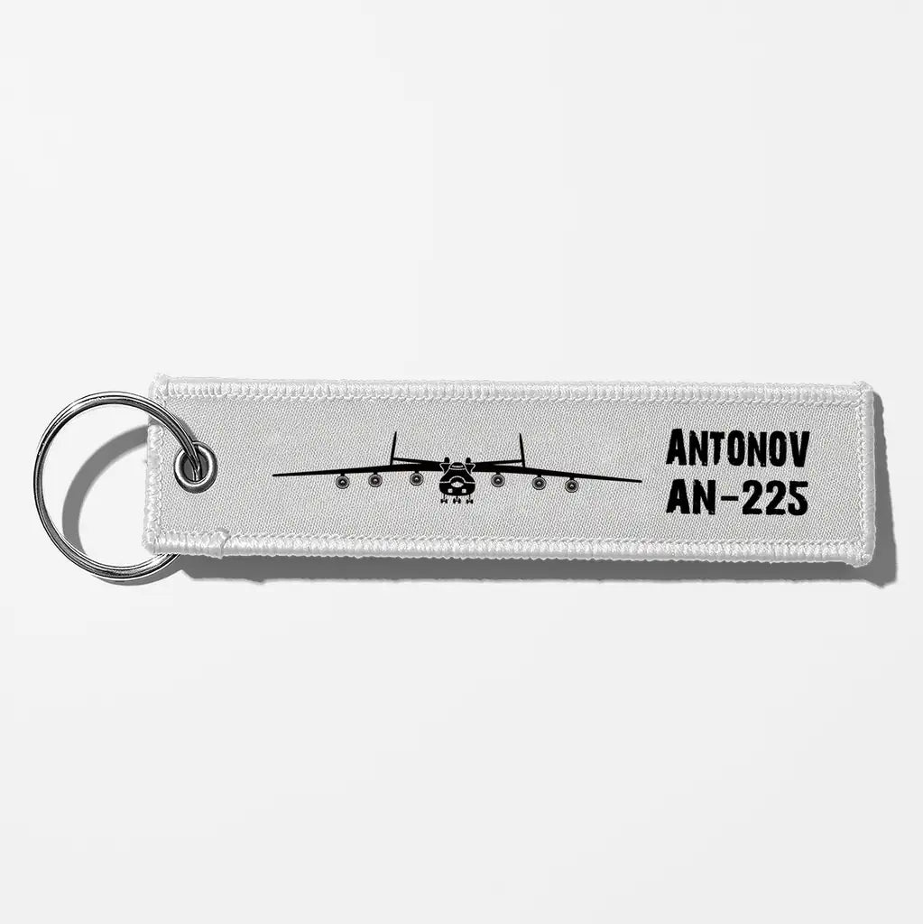 Antonov AN-225 & Plane Aviator Key Chains - White