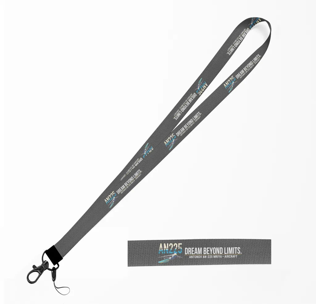 Antonov An-225 Mriya lanyard - gray