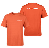 Thumbnail for Antonov & Text design on orange double side