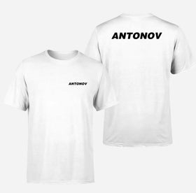 Double-Side Printing — Antonov & Text Double-Side T-Shirt