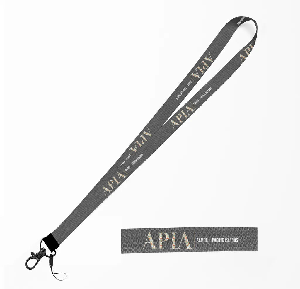 Apia City Series lanyard - gray