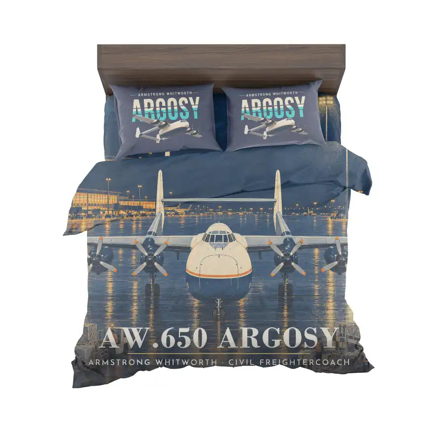 Armstrong Whitworth AW.650 Argosy - 3D - Bedding Set - Full Print