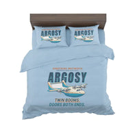 Thumbnail for Armstrong Whitworth AW.650 Argosy - Cartoon - Bedding Set - Light Blue