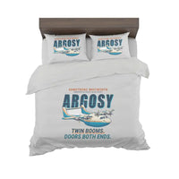 Thumbnail for Armstrong Whitworth AW.650 Argosy - Cartoon - Bedding Set - Light Gray