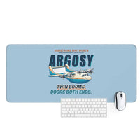 Thumbnail for Armstrong Whitworth AW.650 Argosy - Cartoon - Desk Mat - Light Blue