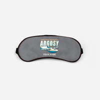 Thumbnail for Armstrong Whitworth AW.650 Argosy - Cartoon + Name - Sleep Mask - Gray
