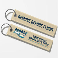 Thumbnail for Armstrong Whitworth AW.650 Argosy Aviator Key Chains - Beige - Cartoon - Remove Before Flight