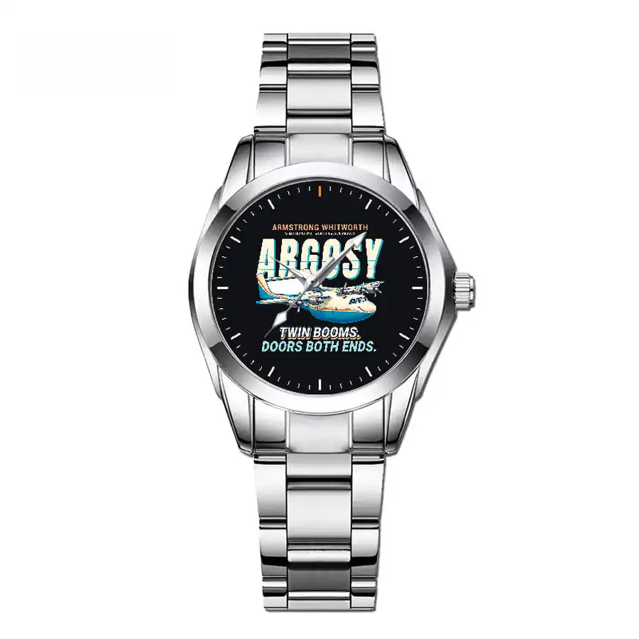 Armstrong Whitworth AW.650 Argosy - Cartoon - Stainless Steel Band - For Children and Women