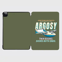 Thumbnail for Armstrong Whitworth AW.650 Argosy - Cartoon - iPad Case - Green Army