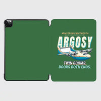 Thumbnail for Armstrong Whitworth AW.650 Argosy - Cartoon - iPad Case - Green