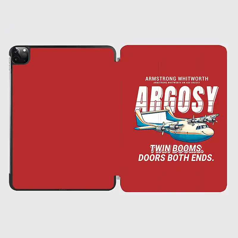 Armstrong Whitworth AW.650 Argosy - Cartoon - iPad Case - Red