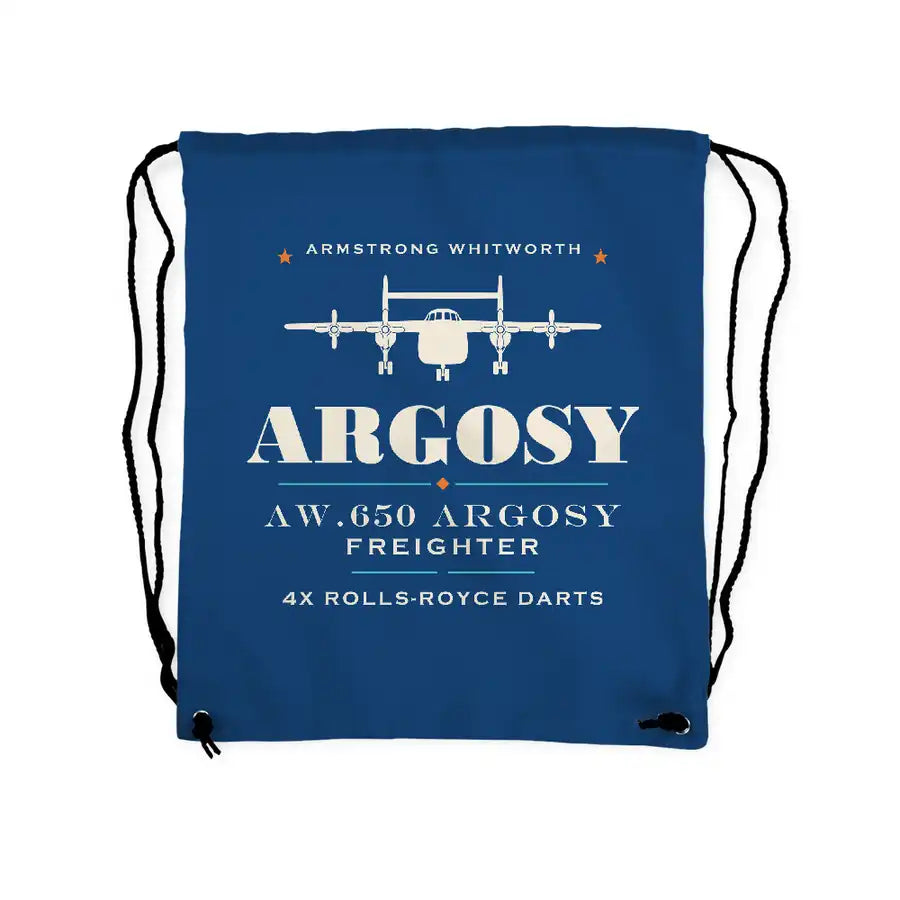 Armstrong Whitworth AW.650 Argosy - Drawstring Bag - Heritage - Blue