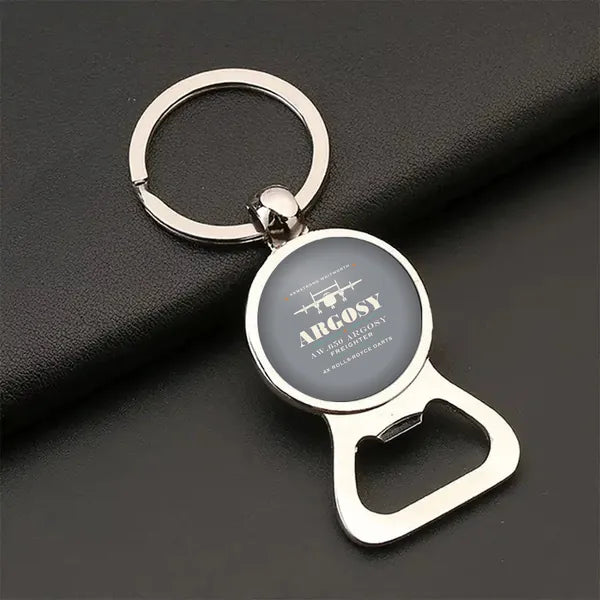 Armstrong Whitworth AW.650 Argosy - Heritage - Bottle Opener Key Chain - Gray