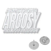 Thumbnail for Armstrong Whitworth AW.650 Argosy - Hollow Pin - Tag - Silver
