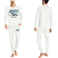 Thumbnail for Armstrong Whitworth AW.650 Argosy - Men Pajamas - Original Chest + Name - White