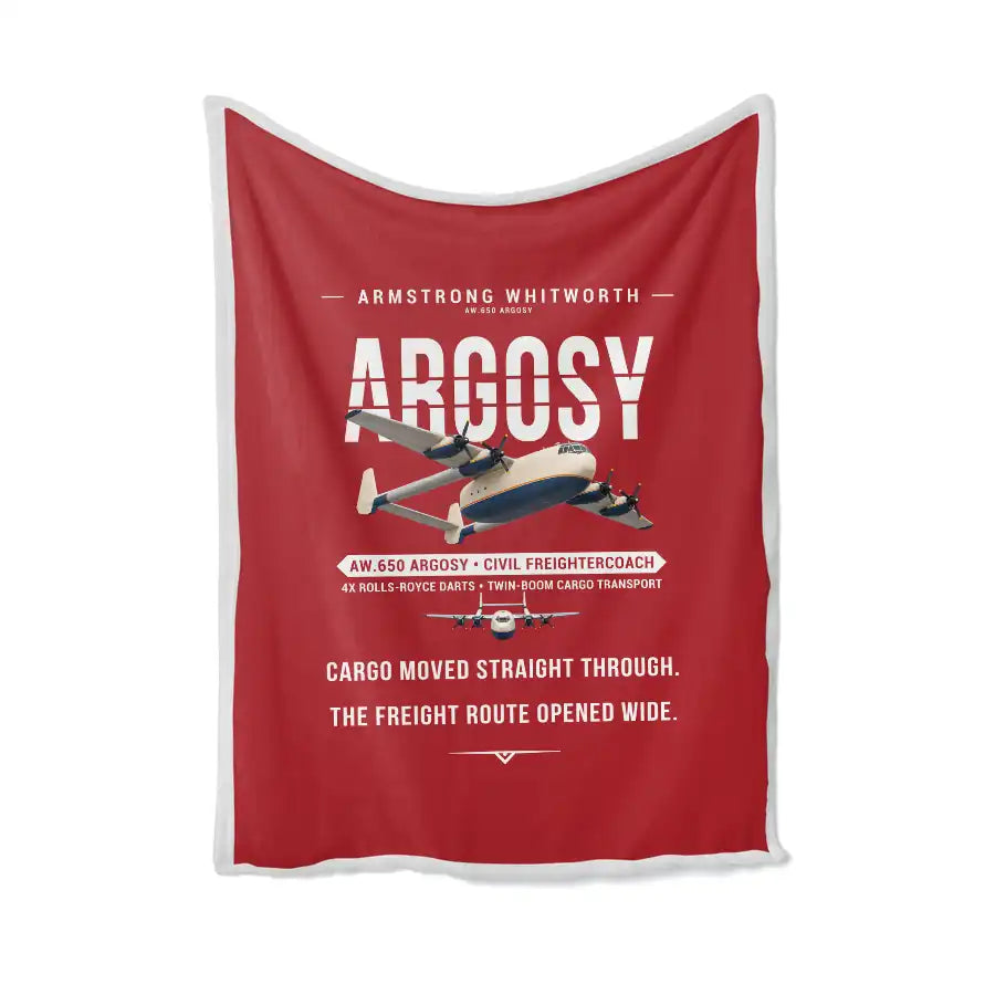 Armstrong Whitworth AW.650 Argosy - Original - Blanket - Red