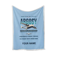 Thumbnail for Armstrong Whitworth AW.650 Argosy - Original + Name - Blanket - Light Blue
