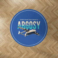 Thumbnail for Armstrong Whitworth AW.650 Argosy - Original - Round Carpet - Blue
