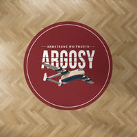 Thumbnail for Armstrong Whitworth AW.650 Argosy - Original - Round Carpet - Dark Red