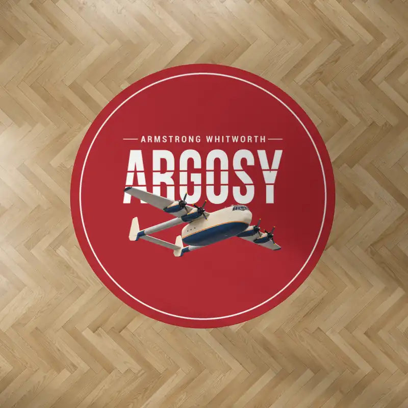 Armstrong Whitworth AW.650 Argosy - Original - Round Carpet - Red