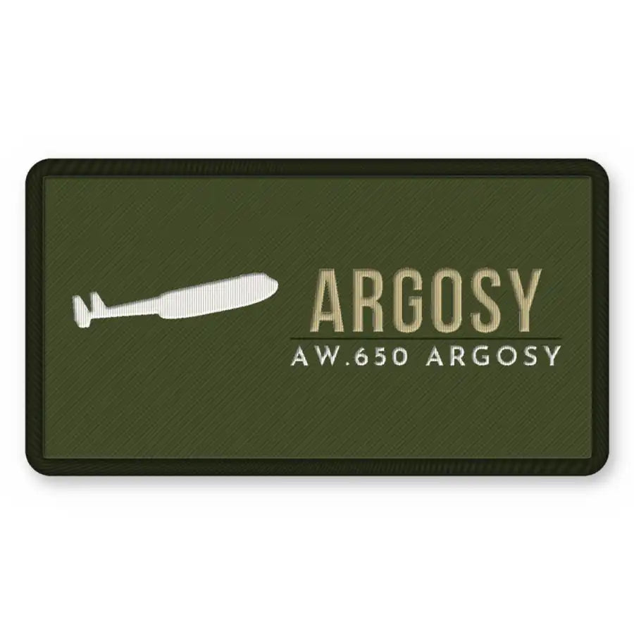 Armstrong Whitworth AW.650 Argosy Patches - Rectangle - Olive Khaki