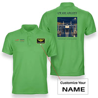 Thumbnail for Armstrong Whitworth AW.650 Argosy - Poster - Double-Side Polo - Light Green + Name