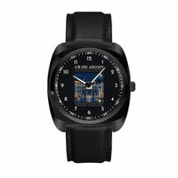 Thumbnail for Armstrong Whitworth AW.650 Argosy - Poster - Luxury Cushion - Black and Black Strap