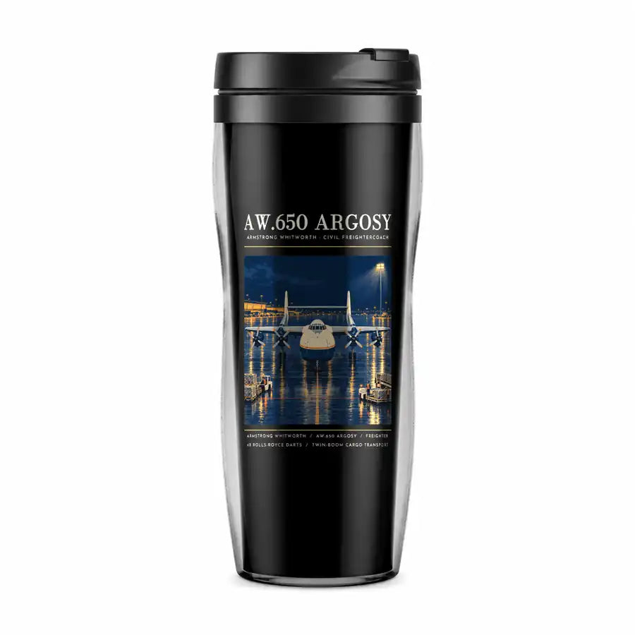 Armstrong Whitworth AW.650 Argosy - Poster - Plastic (No Holder) - Black
