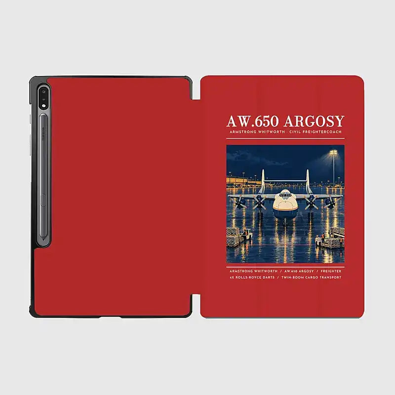 Armstrong Whitworth AW.650 Argosy - Poster - Samsung Tablet - Red