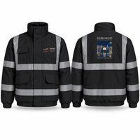 Thumbnail for Armstrong Whitworth AW.650 Argosy Reflective Winter Jackets - Poster - Black