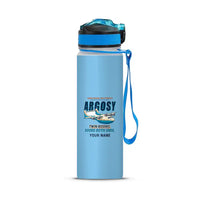 Thumbnail for Armstrong Whitworth AW.650 Argosy - Sports Kettle - Cartoon + Name - Light Blue