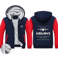 Thumbnail for Armstrong Whitworth AW.650 Argosy Zipped Sweatshirts - Heritage - Navy & Red