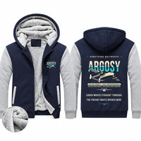 Thumbnail for Armstrong Whitworth AW.650 Argosy Zipped Sweatshirts - Original - Navy & Gray