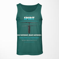 Thumbnail for Ascent AeroSystems Spirit design on green tank top