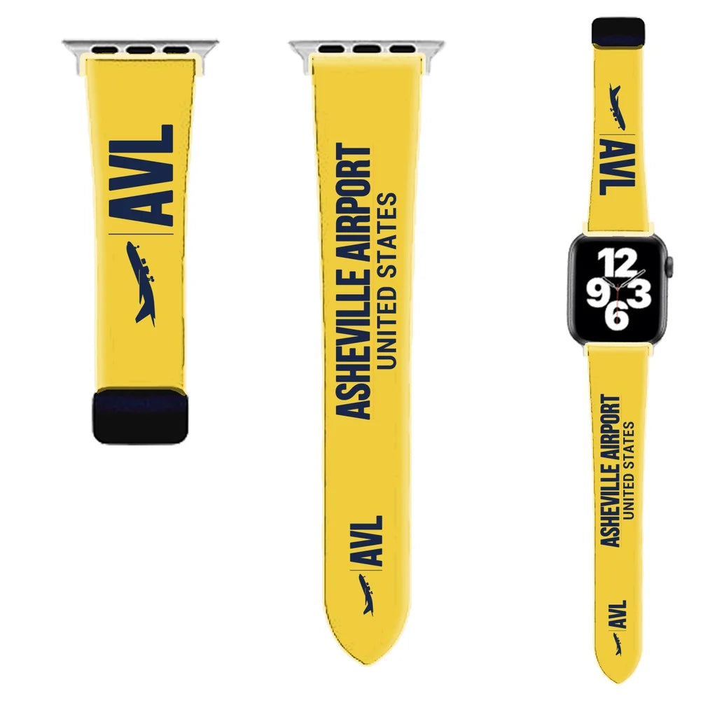 WBV6 | Asheville Regional Airport AVL | Yellow (Magnetic Band)