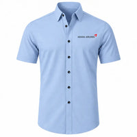 Thumbnail for Asiana Airlines Short Sleeve Shirt - Light Blue