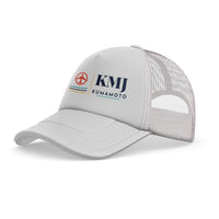 Thumbnail for Aso Kumamoto Airport (KMJ) trucker cap - white