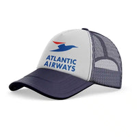 Thumbnail for Atlantic airways trucker cap - dark blue