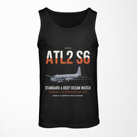 Thumbnail for Atlantique 2 Standard 6 design on black tank top