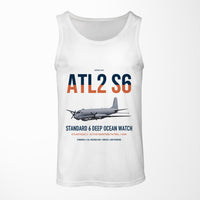 Thumbnail for Atlantique 2 Standard 6 design on white tank top